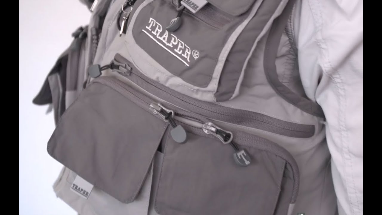Traper Vest Montana Beige Риболовен елек L