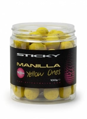 Sticky Baits Manilla Pop Ups Yellow 100 гр Плуващи топчета