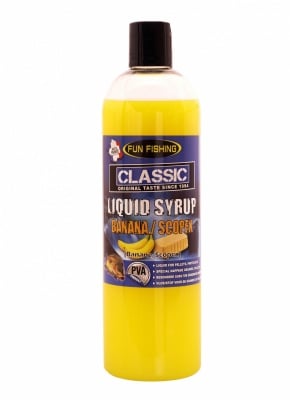 Fun Fishing Liquid Syrup Banana Scopex 480ml Ликуид
