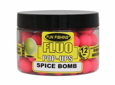 Fun Fishing Fluo Pop Ups 55g 12mm Флуо плуващи топчета