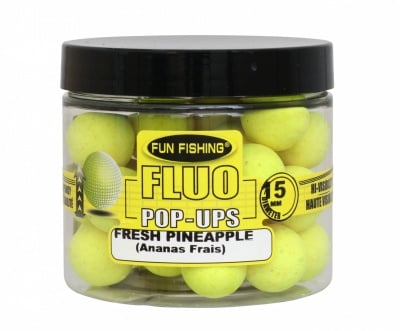 Fun Fishing Fluo Pop Ups 67g 15mm Флуо плуващи топчета