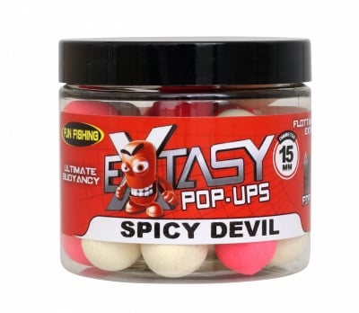 Fun Fishing Extasy Pop Ups 67g 15mm Плуващи топчета