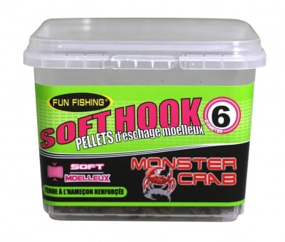 Fun Fishing Soft Hooks Pellets Меки пелети за кука 110 гр Monster Crab 6mm