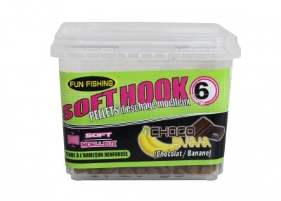 Fun Fishing Soft Hooks Pellets Меки пелети за кука 110 гр Hemp Choco Banana