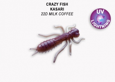 Силиконова примамка Crazy Fish Kasari 40mm