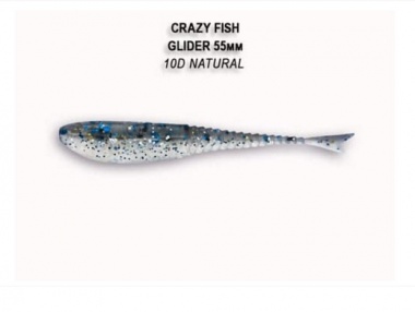 Силиконова примамка Glider 5.5см Floating Crazy Fish