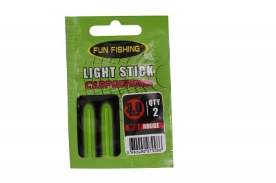 Fun Fishing Light Stick Светещи ампули за плувка 3mm Червен