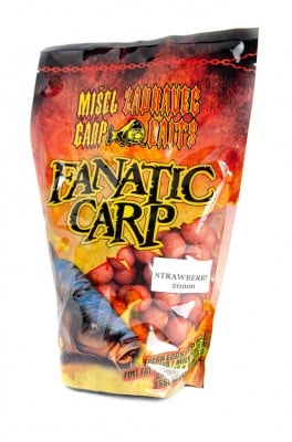 Misel Zadravec Boilies Fanatic Carp Strawberry Протеинови топчета 0.800кг.