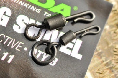 Korda QC Ring Swivel #8 Вирбел с халка