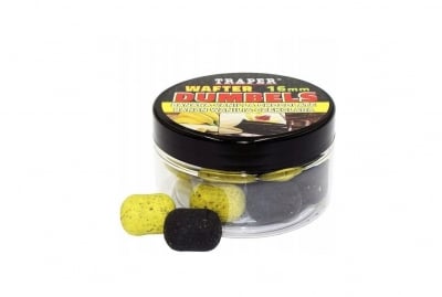 Traper Wafter Dumbels 16mm Вафтери дъмбели Банан Ванилия Шоколад