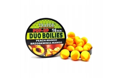 Traper Duo Boilies Pop-Up 16mm Поп ъп топчета Праскова Манго