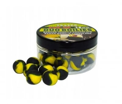 Traper Duo Boilies Pop-Up 16mm Поп ъп топчета Банан Ванилия Шоколад