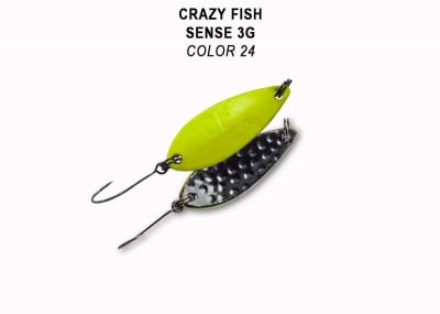 Crazy Fish Sense 3гр. Клатушка 24