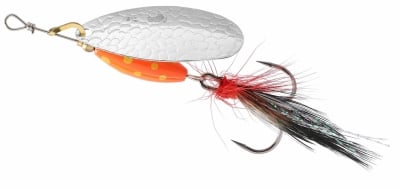 Блесна Mikado Spinner Grub Silver #3 9g RT