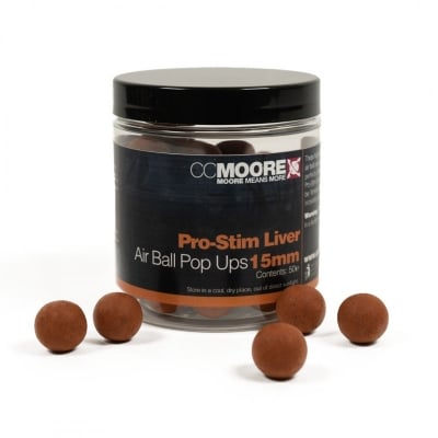 CC Moore Pro-Stim Liver Air Ball Pop Ups 15mm Поп Ъпи