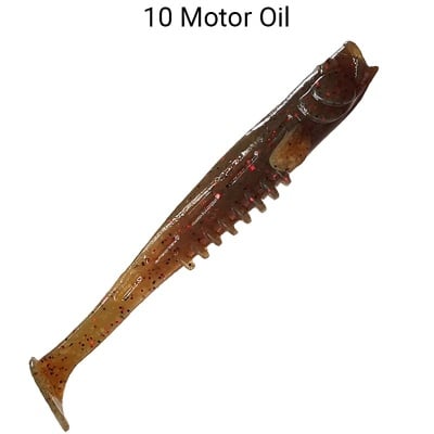 Crazy Fish Nano Minnow 9см Силиконова примамка 10 Motor Oil