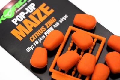 Плуваща царевица Korda Maize Citrus Zing Pop Up 10 броя