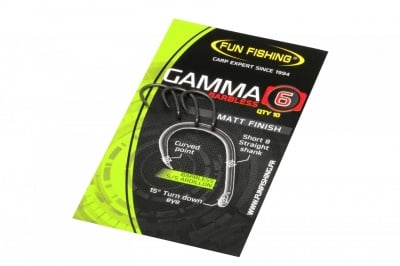 Fun Fishing Hooks Gamma Шаранджийски Куки без контра 10 броя Gamma #6
