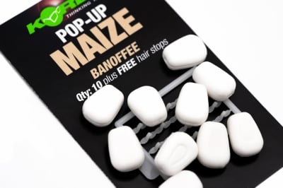 Плуваща царевица Korda Maize Banoffee Pop Up 10 броя