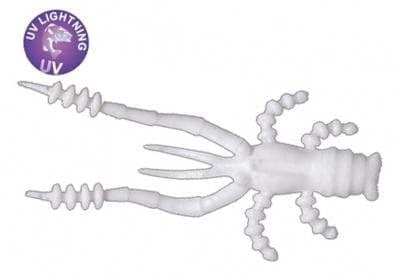 Crazy Fish CrayFish 4.5см Силиконова примамка 59 White