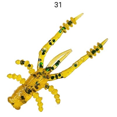 Crazy Fish CrayFish 4.5см Силиконова примамка 31