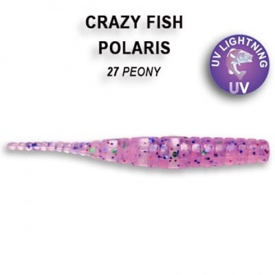  Crazy Fish Polaris 4,5см Силиконова примамка  27 Peony
