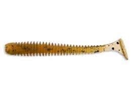 Crazy Fish Vibro Worm 5см Силиконова примамка  35 Pumpkin