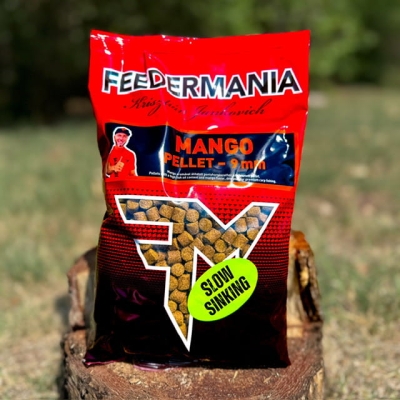 Пелети Feedermania Pellets Slow Sinking 9 mm 800gr Mango