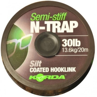 Korda N-Trap Semi-Stiff Повод с покритие