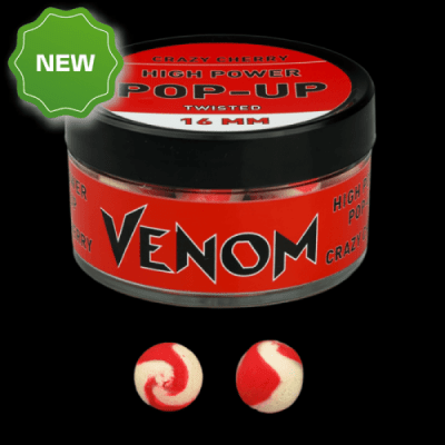 Поп Ъпи Feedermania Venom High Power Pop Up 16mm Crazy Cherry