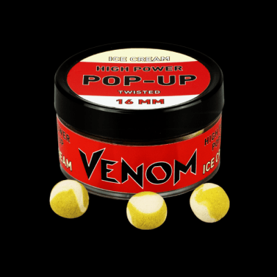 Поп Ъпи Feedermania Venom High Power Pop Up 16mm Ice Cream