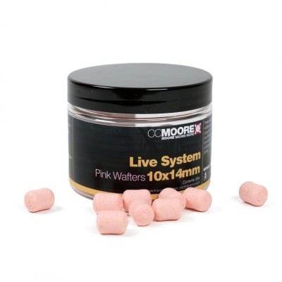 CC Moore Live System Pink Dumbell Wafters 10x14mm Вафтери