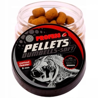 Меки пелети дъмбели Profess Pellet Dumbels Soft 8x10mm 35g