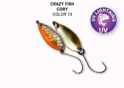 Crazy Fish Cory 1.1гр. Клатушка Цвят 13