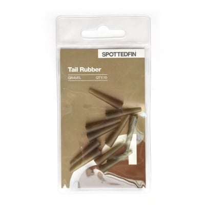 Spotted Fin Tail Rubbers Конуси Gravel