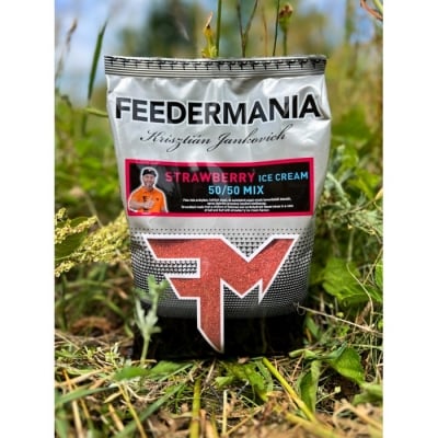Захранка Feedermania 50/50 Mix Strawberry Ice Cream 800gr