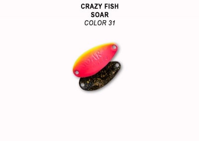 Crazy Fish Soar 1.8гр. Клатушка Цвят 31