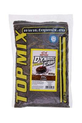 Пелети Top Mix Dynamic Carp 800g Черен Дроб