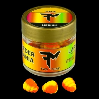 Ларва Вафтер Feedermania Larva Air Wafters Two Tone M Toxic