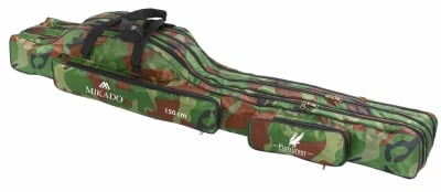 Калъф за 3 въдици Mikado ROD HOLDALL 3 COMPARTMENT 140cm  CAMOUFLAGE