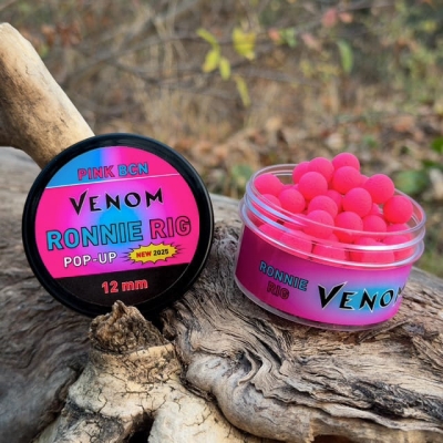 Поп Ъпи Feedermania Venom Ronnie Rig Pop Up 12mm Pink BCN