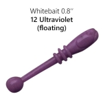 Crazy Fish White Bait Floating 2,1см Силиконова примамка плуваща