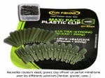 Fun Fishing Maxi Pack Plastic Clip Комплект за монтажи 60 бр Maxi Pack Clay