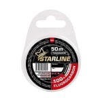Флуорокарбон 100% Fluorocarbon IAM Starline transparent 50m 0.12mm