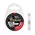 Флуорокарбон 100% Fluorocarbon IAM Starline transparent 50m 0.12mm