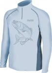 Блуза с UV защита Traper Sweat Shirt Florida Trout Light Blue M