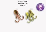 Crazy Fish Allure 4см Силиконова примамка Mix 75