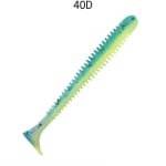 Crazy Fish Vibro Worm 6.5см Силиконова примамка 73 Blue Ruby