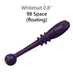 Crazy Fish White Bait Floating 2,1см Силиконова примамка плуваща